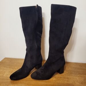 J.Crew Factory Black Knee-High Women's Boots